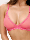 Sweet Trouble Soft Cup Triangle Bra – Pink Crush