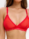 Sweet Trouble Soft Cup Triangle Bra – Red Cherry