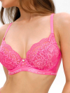 Sugar & Lace Soft Cup Bra – Pink Crush