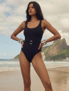 Malibu Mood Swimsuit – Black Pearl