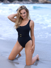 Malibu Mood Swimsuit – Black Pearl