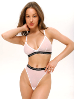 Sweet Trouble Soft Cup Triangle Bra – Pure White